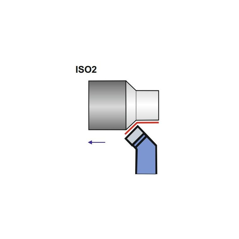 Nóż Tokarski NNZc 10X10 S20/P20 ISO 2R - Artykuły Techniczne