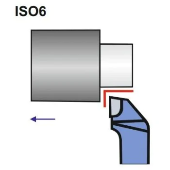 Nóż Tokarski NNBe 16X16 H10/K10 ISO 6R