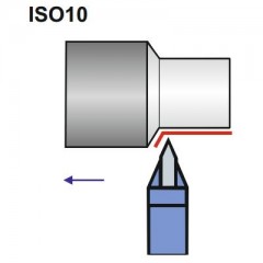 Nóż Tokarski NNPe 25X25 H10/K10 ISO 10 - Artykuły Techniczne