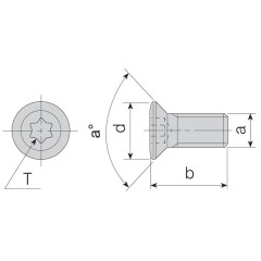 Śruba Torx M1,8 x4 3006 Akko - Artykuły Techniczne - zdjęcie 1