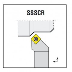 Nóż Tokarski SSSCR 25X25 12 Akko - Artykuły Techniczne - zdjęcie 1