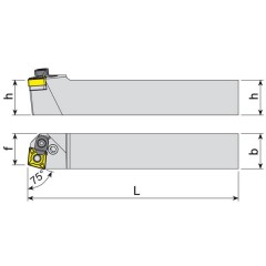 Nóż Tokarski PCBNR 25x25 P12 Akko - Artykuły Techniczne - zdjęcie 2