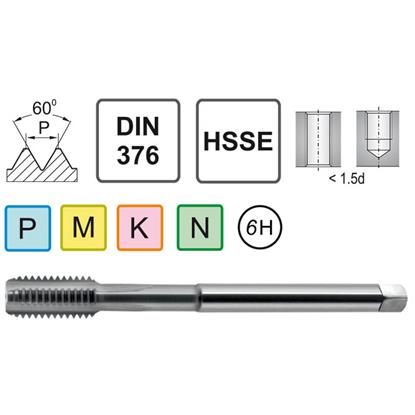 Метчик UNC 1/2-13 DIN 376 C HSSE