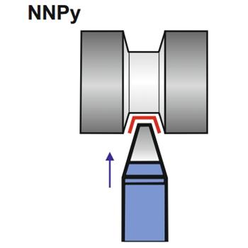 Пазовая фреза NNPy A36 25X16 S30/P30