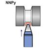 Пазовая фреза NNPy A36 25X16 S30/P30