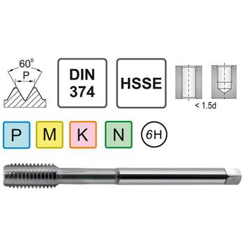 Метчик машинный M24x1,5 DIN 374 C HSSE