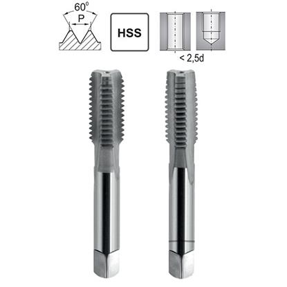 Метчик ручной M60X1,5 DIN 2181/2 6H HSS Fra