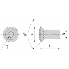 Śruba Torx M3,5 x9 3010 Akko - Artykuły Techniczne - zdjęcie 1