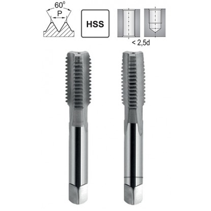 Метчик ручной M6 DIN 352/2 6H HSS Fanar