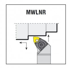 Turning Tool MWLNR 20X20-K08 AKKO - zdjęcie 2