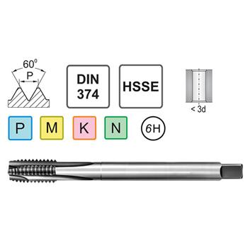 Метчик машинный M32x1 DIN 374 B HSSE