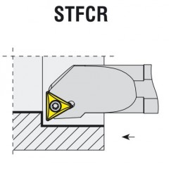 Nóż Tokarski S16P STFCR 11 Akko - Prawy - zdjęcie 1