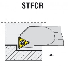 Nóż tokarski STFCR 20x20-16 - Artykuły Techniczne - zdjęcie 2