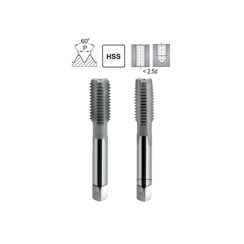Hand tapping M10 left 2 piece HSS - photo 1 Hand tapping M10 left 2 piece HSS - photo 1