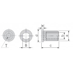 Śruba imbusowa M3,5 X8  AAV-08 Akko - Artykuły Techniczne - zdjęcie 3