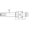 Trzpień frezarski MK3 Fi 22 DIN 228 - Artykuły Techniczne - zdjęcie 1