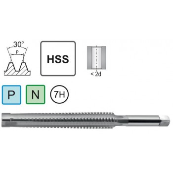 Метчик трапециевидный Tr 16X4 LH HSS DIN 103 7H Varel