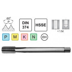 Gwintownik UN 1.7/16-12 DIN 374 C HSSE Fanar