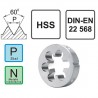 Матрица UN 1 13/16-8 HSS DIN 22568