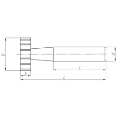 Frez teowy 28,5X5 DIN 850 A HSS - Artykuły Techniczne - zdjęcie 1