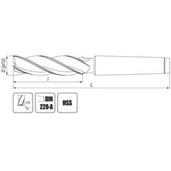 Frez palcowy fi 45 mm długi HSS - Artykuły Techniczne - zdjęcie 1