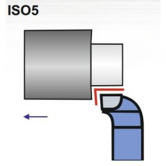 Nóż Tokarski NNBk 40X40 S20/P20 ISO 5R - Artykuły Techniczne