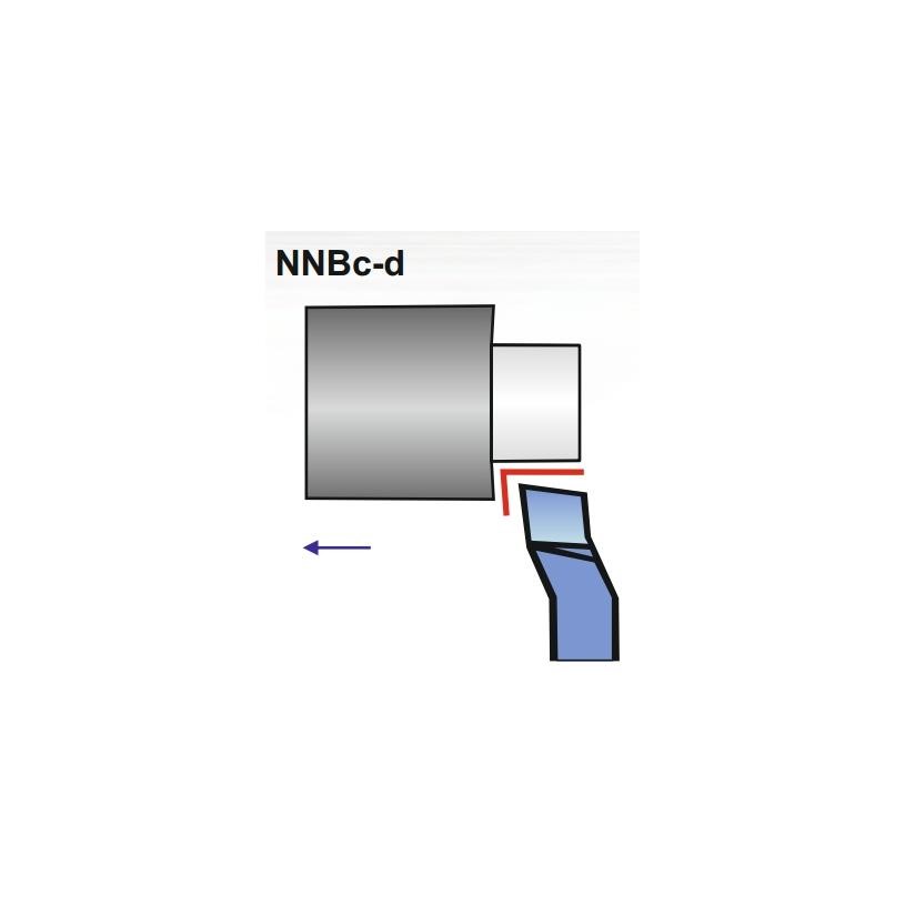 Nóż Tokarski NNBc 32X20 S30/P30 ISO 3R - Artykuły Techniczne