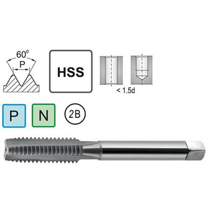 Метчик UNF № 5-44 DIN 352 D HSS