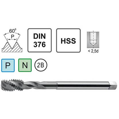 Метчик UNC 7/16-14 DIN 376/37 C HSS