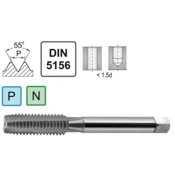 Gwintownik Maszynowy Rp 2 1/2" C HSS TiN Fenes