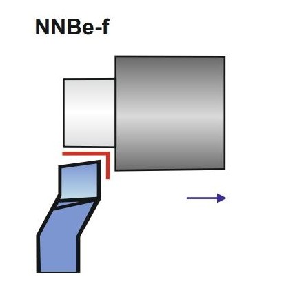 Нож токарный NNBf 16X16 SKC ISO 6L