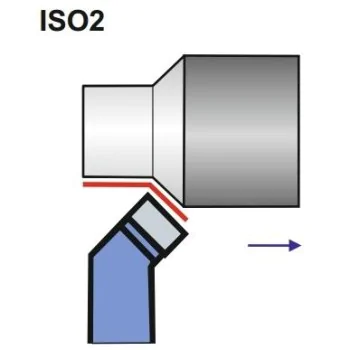 Nóż Tokarski NNZd 12X12 H10/K10 ISO 2L
