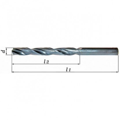 Wiertło NWKa 5,1 HSS TiN DIN 338-29128 Wiertło NWKa 5,1 HSS TiN DIN 338-29128