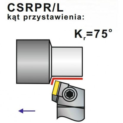 CSRPL 32X32-19 Нож токарный Pafana