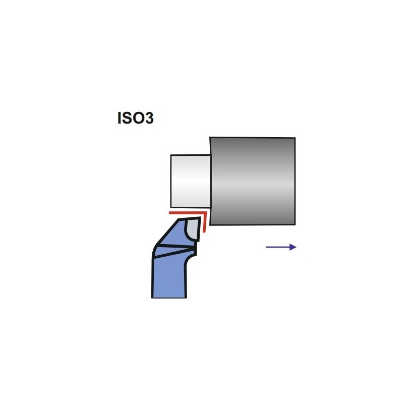 Nóż Tokarski NNBd 25X16 S20/P20 ISO 3L - Artykuły Techniczne