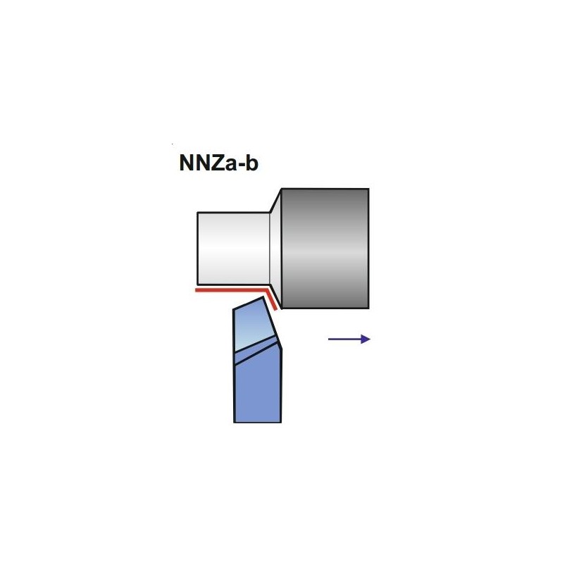 Nóż Tokarski NNZb 12X12 SW18 ISO 1L - Artykuły Techniczne