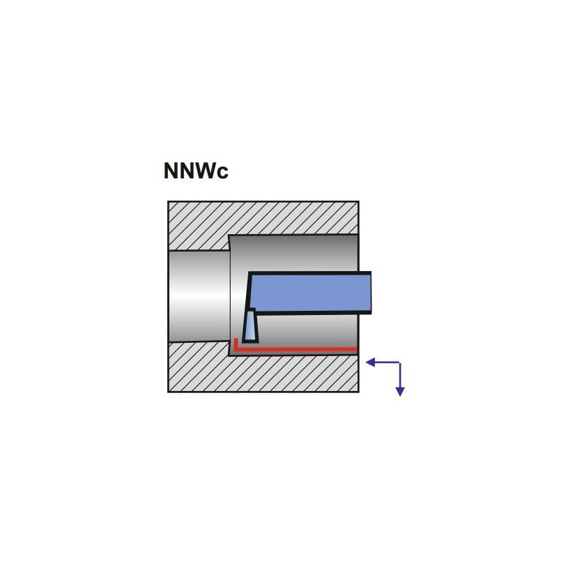 Nóż Tokarski NNWc 32X32 SW7M ISO 11 - Artykuły Techniczne