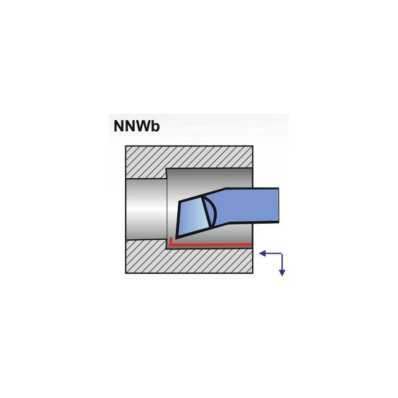 Nóż Tokarski NNWb 25X25 SKC ISO 9 - Artykuły Techniczne