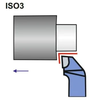Nóż Tokarski NNBc 25X16 H10/K10 ISO 3R