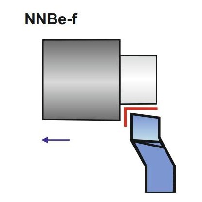 Нож токарный NNBe 10X10 SKC ISO 6R