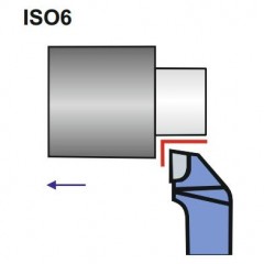 Nóż Tokarski NNBe 12X12 S30/P30 ISO 6R - Artykuły Techniczne