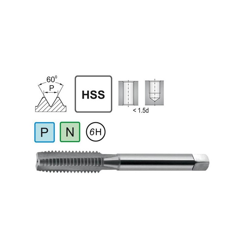 Gwintownik Maszynowy M18 skrętny DIN 376/35 HSS