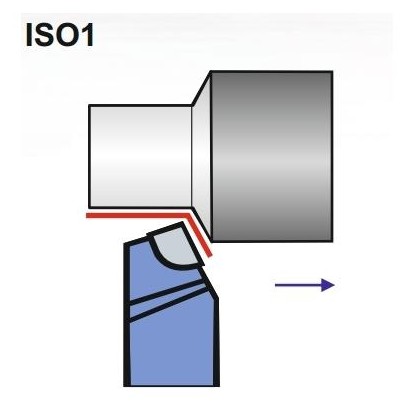 Нож токарный ННЗб 12Х12 Н10/К10 ISO 1L