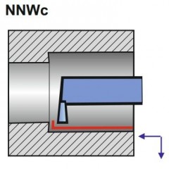 Nóż Tokarski NNWc 20X20 SW7 ISO 11 - Artykuły Techniczne