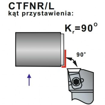 Фреза токарная CTFNR 25X25-16