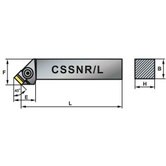 Nóż Tokarski CSSNL 32X32-19 - Artykuły Techniczne - zdjęcie 1