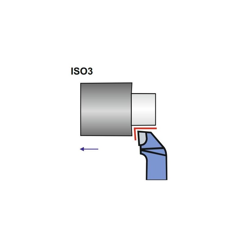 Nóż Tokarski NNBc 32X20 H20/K20 ISO 3R - Artykuły Techniczne