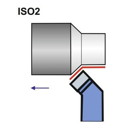 Фреза токарно-винторезная NNZc 25X25 U10s/M20 ISO 2R