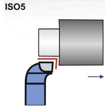 Nóż Tokarski NNBm 16X16 S40/P40 ISO 5L