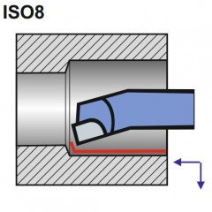 Nóż Tokarski NNWa 16X16 H10/K10 ISO 8R - Artykuły Techniczne